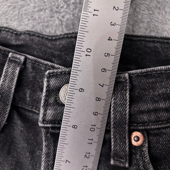 Levi’s Jeans Women’s Size 24 Black Skinny Distressed Stretch Denim - Picture 11 of 13